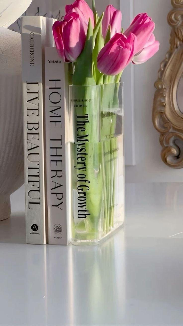 Professional floral arrangement in modern corporate setting